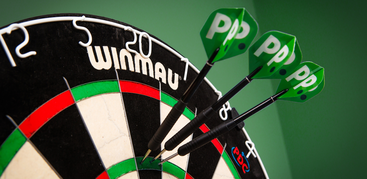 Paddy Power's turning Ally Pally and the treble 20 green! PDC